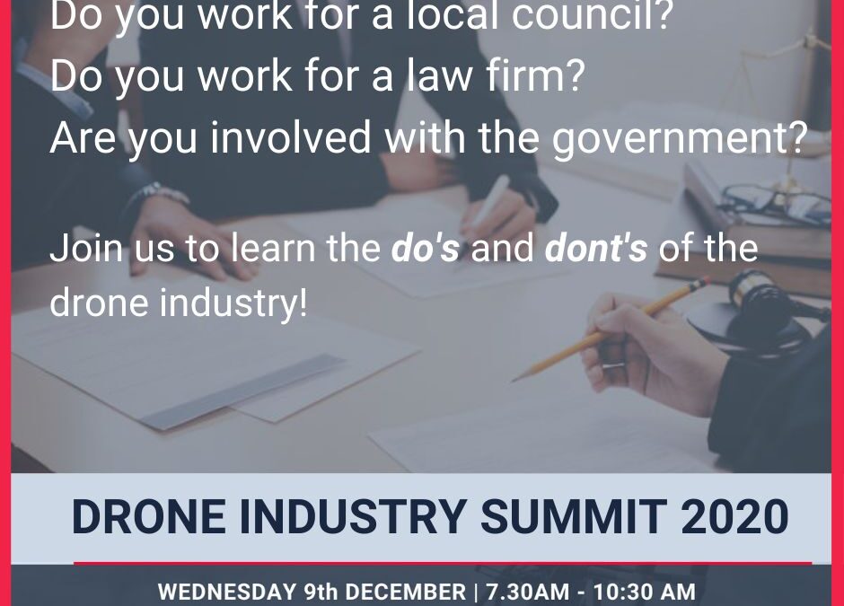 The drone industry is exploding onto the scene 2020 Summit